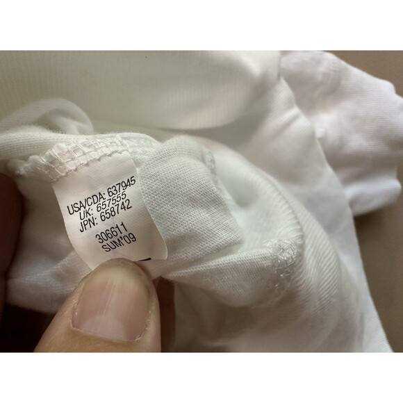 GAP 100% Cotton White 3/4 Sleeve Lightweight Cardigan Women's Size XL Layer EUC - Picture 4 of 8